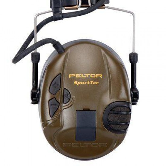 Peltor Sporttac elektromos fülvédő Piros-Fek 26 dB